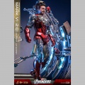 Hot Toys Iron Man Mark VI (2.0) with Suit-Up Gantry - The Avengers