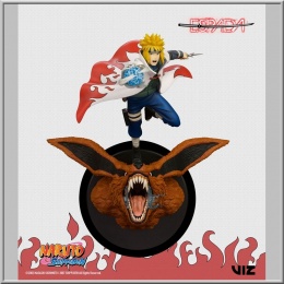 Minato Namikaze Vs Nine Tailed Fox - Naruto Shippuden