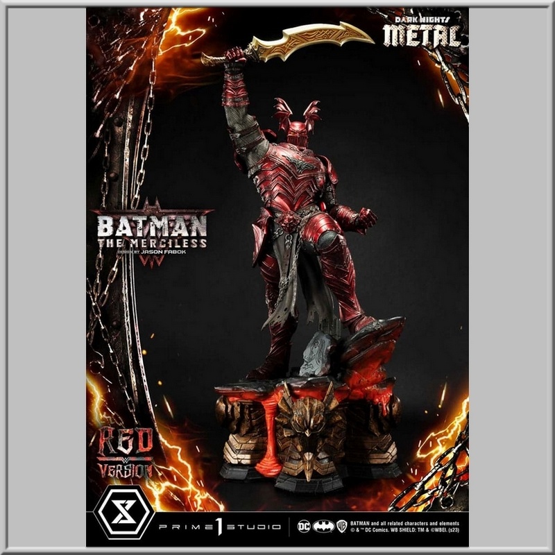 Statue Batman The Merciless – Dark Nights Metal, DC Comics, Métal, Neuve
