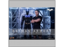 Hot Toys Batman Armory with Bruce Wayne - The Dark Knight Rises